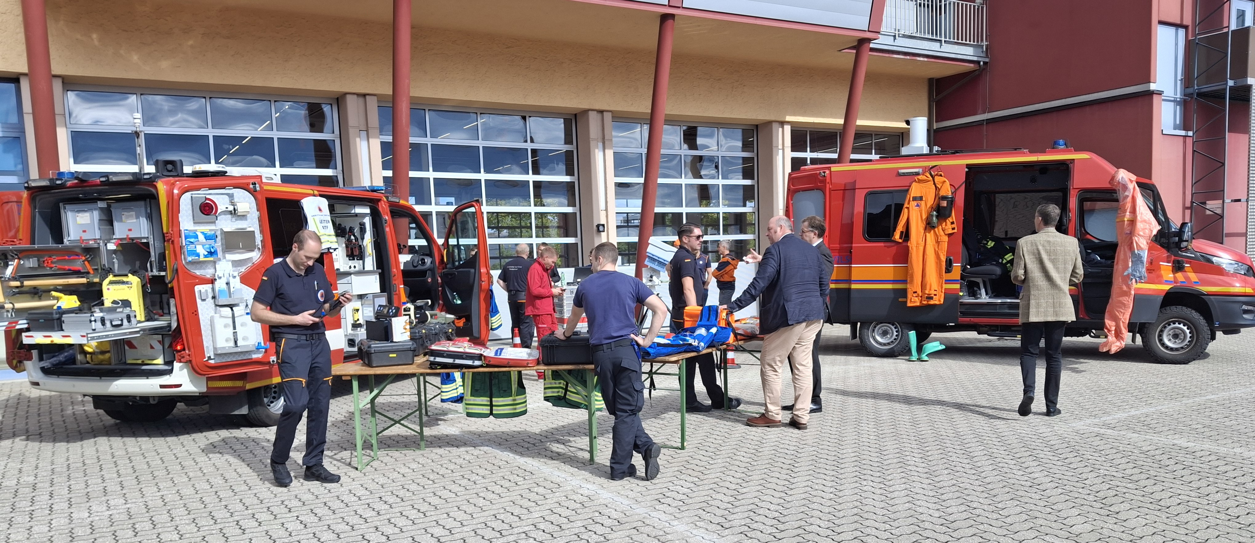 8. Sicherheitssymposium - ATF-Fahrzeuge Foto: EUREGIO