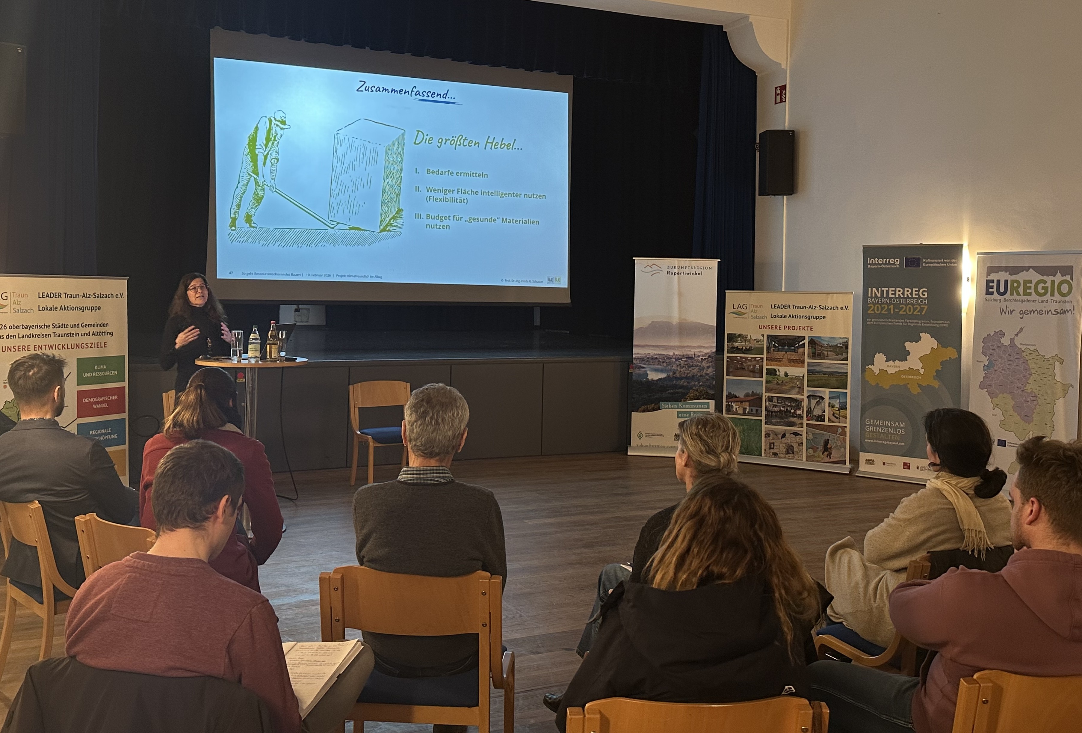 Zukunft fair gestalten - Nachbericht Bauprojekt Tittmoning Quelle: EUREGIO Zukunft fair gestalten - Nachbericht Bauprojekt Tittmoning Quelle: EUREGIO