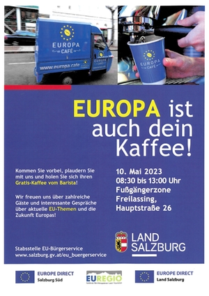 Einladung Europa ist auch dein Kaffee 10.05.23 Einladung Europa ist auch dein Kaffee 10.05.23