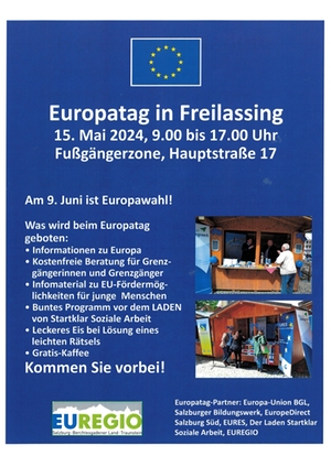 Europatag-Plakat 2024 Quelle: EUREGIO