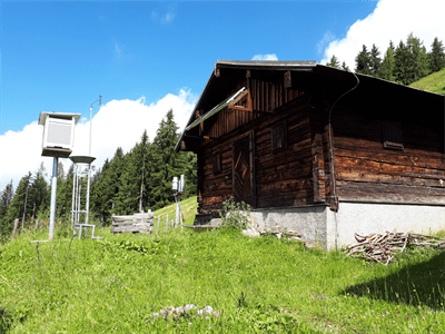 Forschungsstation Sameralm in Werfenweng, Quelle: EUREGIO