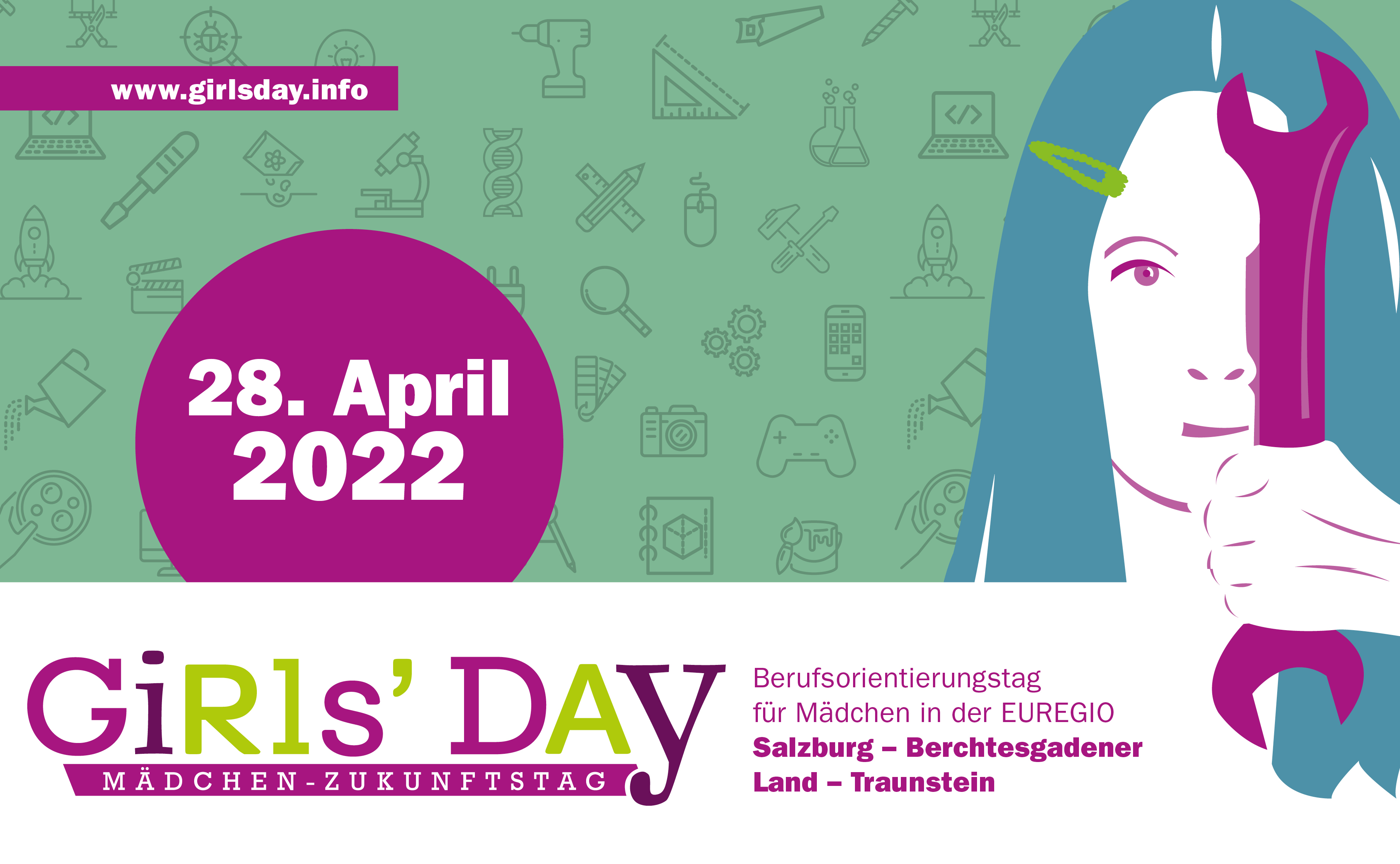 EUREGIO Girls' Day 2022 - Folder EUREGIO Girls' Day 2022 - Folder