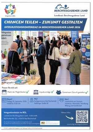 Integrationskonferenz 25.09.26 - Plakat Integrationskonferenz 25.09.26 - Plakat
