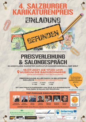 Karikaturenpreisverleihung - Einladung Karikaturenpreisverleihung - Einladung