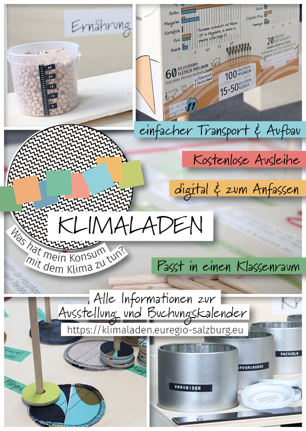 Klimaladen Titelseite Flyer Quelle: Eva Zangerle gestaltet, www.evazangerle.com