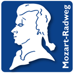 Mozart-Radweg - Logo