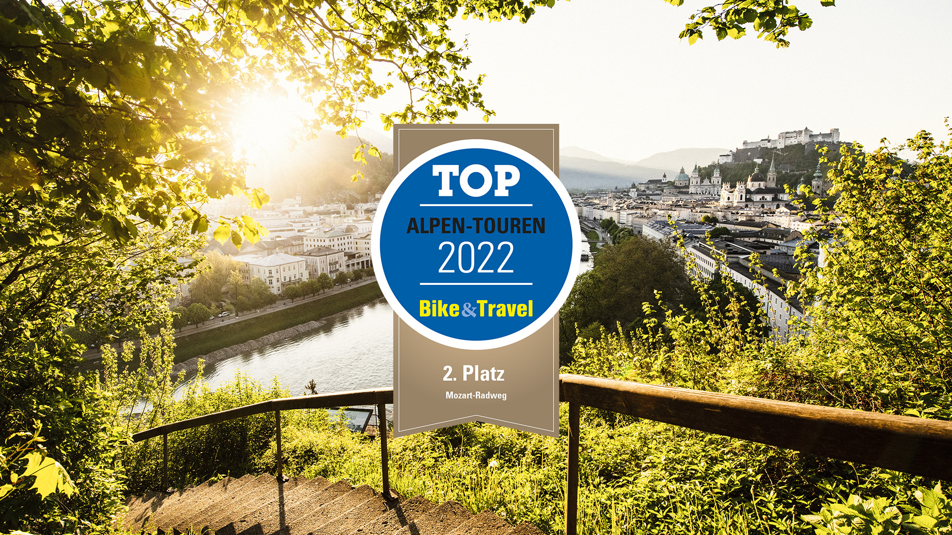 Mozart-Radweg - Auszeichnung Juni 2022 Mozart-Radweg - Auszeichnung Juni 2022