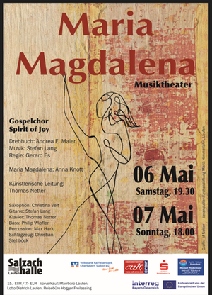 Maria Magdalena Musiktheater - Plakat