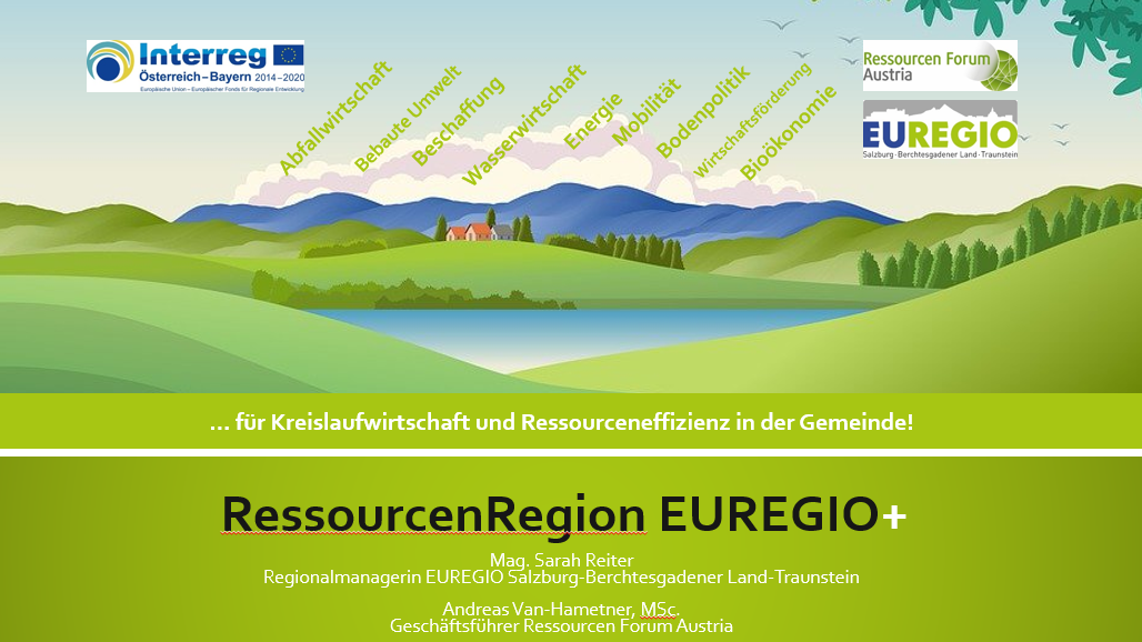 Auftakt RessourcenRegionEUREGIO+ Quelle EUREGIO 