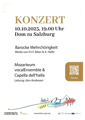 Alpenbaroque Plakat Konzert 10.10.25